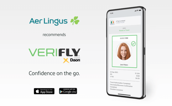VeriFLY with <br>Aer Lingus</br>