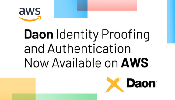 Daon IdentityX now on AWS