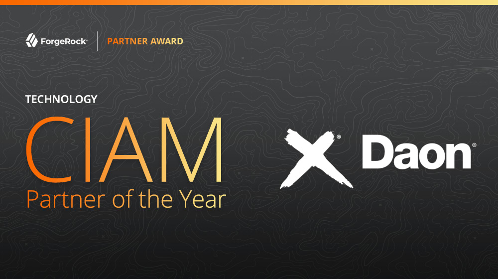 ForgeRock's CIAM partner of the year is Daon
