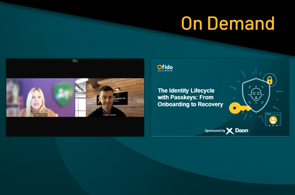 The Identity Lifecycle with Passkeys
